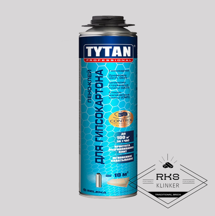 Пено-клей для гипсокартона TYTAN Professional, 840 мл в Орле